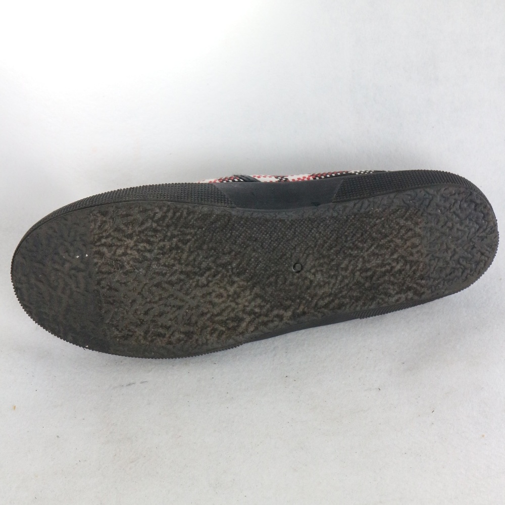 RUE21 ETC PAIR of Plaid Print Canvas Slip On Shoes Sz 10 US Women - Picture 8 of 8